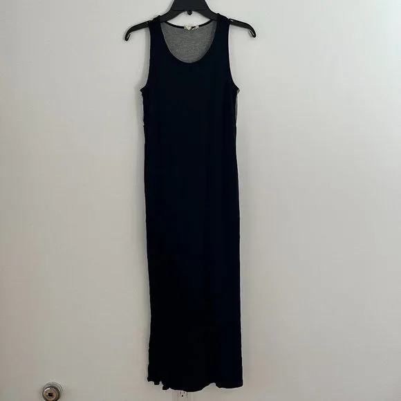 black flowing maxi dress Maeve Maxi Dress